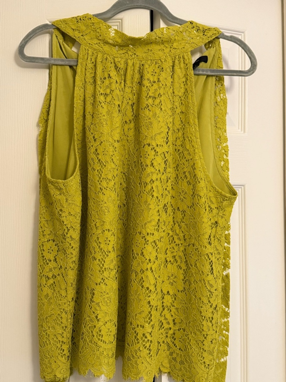 J. Crew  Lace Sleeveless Shell